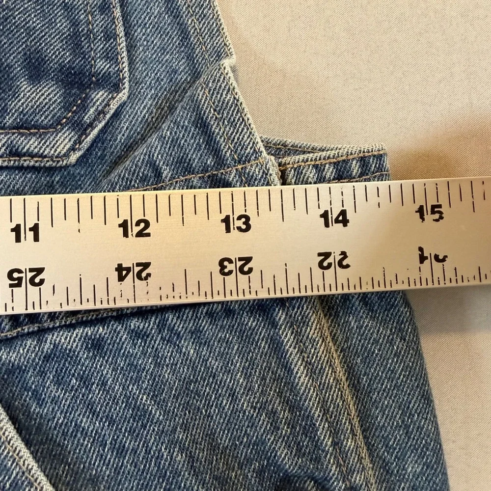 Old Navy Kids Vintage Denim Carpenter Overalls‎ Size 8 Medium Wash Cotton 100%